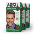 Just For Men Shampoo In Color Gray Hair Coloring for Men 3pk - Imperfect Box