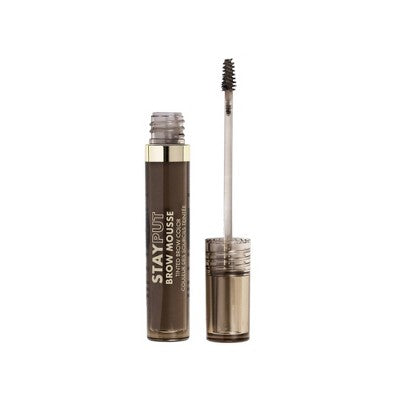 Milani Stay Put Tinted Brow Mousse Dark Brown 0.05oz - Imperfect Box