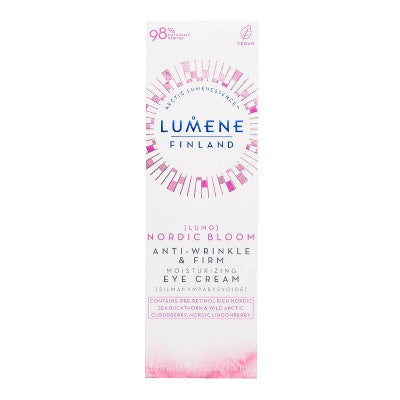 Lumene Nordic Bloom Anti-Wrinkle Firm Moisturizing Eye Cream 0.5 fl oz - New