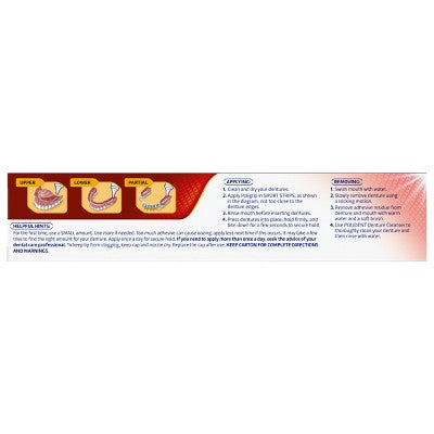 Poligrip Denture Power Hold and Seal 2.2oz/2pk - Imperfect Box