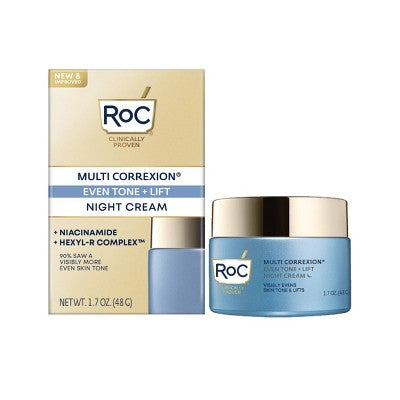 RoC Multi Correxion Even Tone Lift Night Cream 1.7oz - Imperfect Box