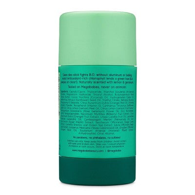 Megababe The Green Deo Daily Solid Deodorant with Antioxidants 2.6oz - New