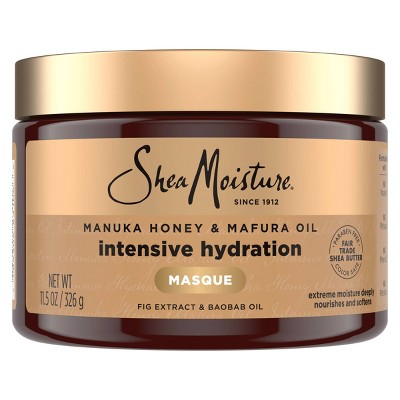 SheaMoisture Manuka Honey & Mafura Hair Oil Intensive Hydration Hair Mask 11.5oz - New