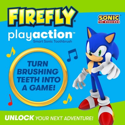 Firefly Play Action Electric Toothbrush Sonic the Hedgehog - Imperfect Box