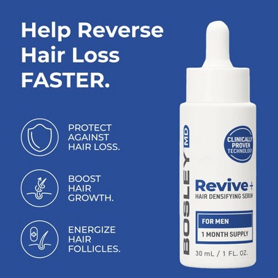 BosleyMD Revive + Densifying Hair Regrowth Serum for Men 1 fl oz - Missing Box