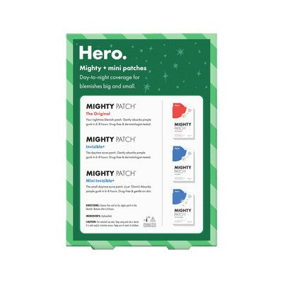 Hero Cosmetics Face Essentials Gift Set 33ct - New