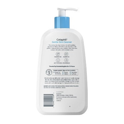 Cetaphil Gentle Skin Facial Cleanser 20 fl oz - New