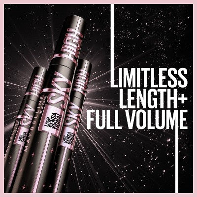 Maybelline Lash Sensational Sky High Lengthening Mascara Washable Cosmic Black 0.24 fl oz - Imperfect Box