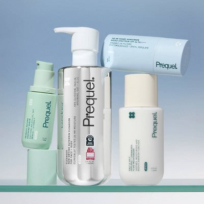 Prequel Half & Half Peptides + Ceramides Fluid Moisturizer  5.7oz - Imperfect Container