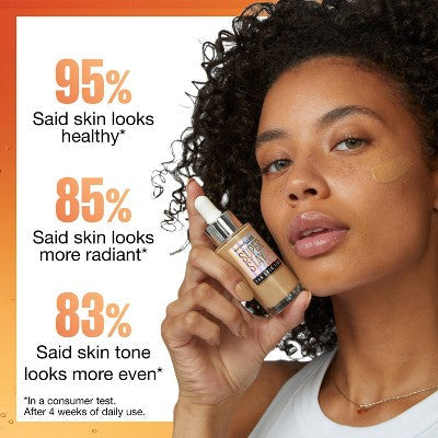 Maybelline Super Stay 24HR Skin Tint Foundation Serum 120 1 fl oz - Imperfect Container