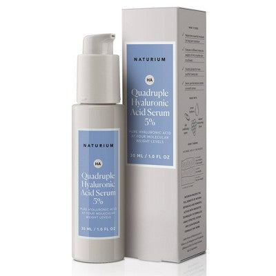 Naturium Quadruple Hyaluronic Acid Serum 5% 1 fl oz - Imperfect Box