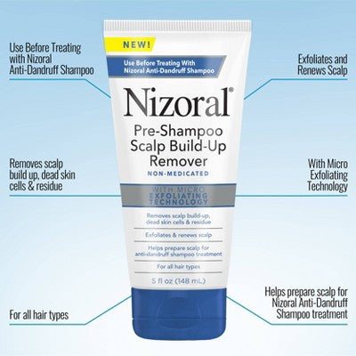 Nizoral Pre-Shampoo Scalp Build-Up Remover 5 fl oz - New