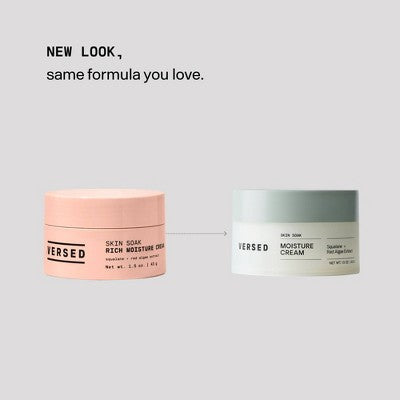 Versed Skin Soak Rich Moisture Cream 1.5oz - Imperfect Box