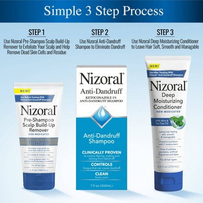 Nizoral Pre-Shampoo Scalp Build-Up Remover 5 fl oz - New
