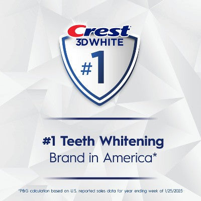 Crest 3D White Brilliance Vibrant Toothpaste Peppermint 4.6oz/2pk - New
