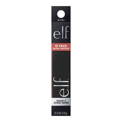 e.l.f. O FACE Satin Lipstick Standing Ovation 0.13 oz - New