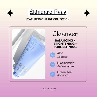 Undefined R&R Cleanser 8 fl oz - Imperfect Container