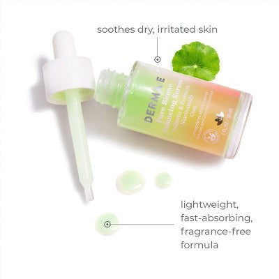derma e Pure Biome Face Serum 1 fl oz - New