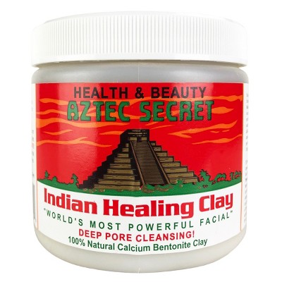 Aztec Secret Indian Healing Clay Deep Pore Cleansing Face & Body Mask, Natural Calcium Bentonite Clay 15.5oz - New