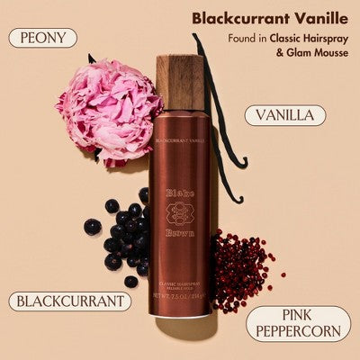 Blake Brown Classic Hairspray Blackcurrant Vanille Vanilla Floral Fragrance 7.5fl oz - Imperfect Container