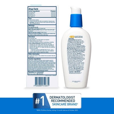CeraVe Facial Moisturizing Lotion AM SPF50 3 fl oz - Imperfect Box