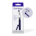 Flamingo Dermaplane Razor 1 Razor Handle 2 Refill Cartridges - Imperfect Box