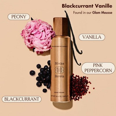 Blake Brown Glam Mousse Blackcurrant Vanille 8.5oz - Imperfect Container