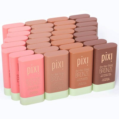 Pixi On The Glow Bronze Tinted Moisturizer Stick Bronzer Soft Glow 0.6oz - Imperfect Box
