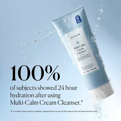 Naturium Multi-Calm Cream Cleanser 7.1 fl oz - Imperfect Container