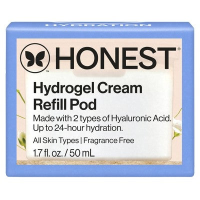 Honest Beauty Hydrogel Cream with Hyaluronic Acid - Refill - 1.7 fl oz