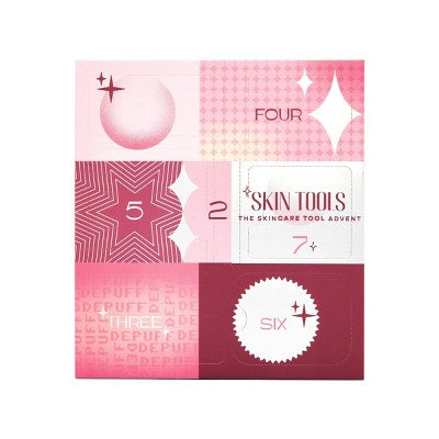 Skin Tools 7-Day Skincare Tool Advent Calendar Gift Set 7pc - New