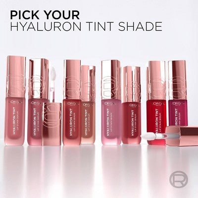 L'Oreal Paris Paradise Hyaluron Tint Lip Stain Serum 217 Smoky Mauve 0.16 fl oz - Imperfect Container