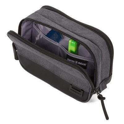 SWISSGEAR Heather Gray Toiletry Bag - New