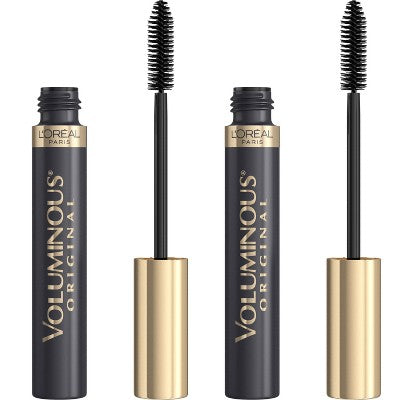 L'Oreal Paris Voluminous Original Mascara Blackest Black 2pc/0.56 fl oz - Imperfect Box