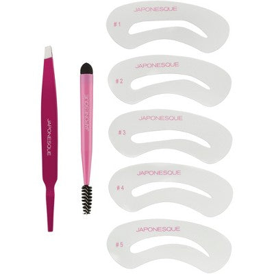 JAPONESQUE Beauty Tool Brow Builder Set 7ct - New