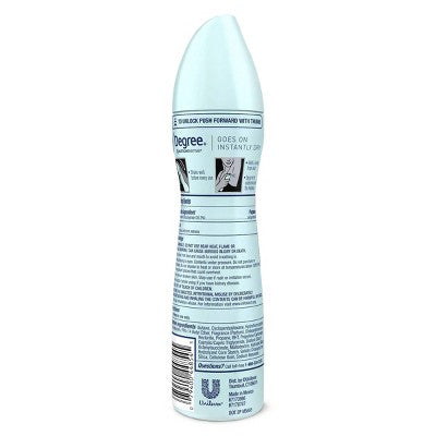 Degree Ultra Clear Black + White Pure Clean Antiperspirant & Deodorant Dry Spray 3.8oz/2ct - New