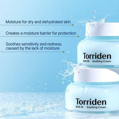 Torriden Dive-In Soothing Cream 2.7 oz - Imperfect Box