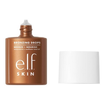 e.l.f. SKIN Bronzing Drops Pure Gold 1 fl oz - Imperfect Box