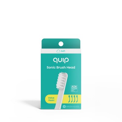 quip Sonic Brush Head Refill 4pk - Missing Box