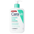 CeraVe Foaming Face Wash with Hyaluronic Acid and Niacinamide for Oily Skin 16 fl oz - Small Amount Missing