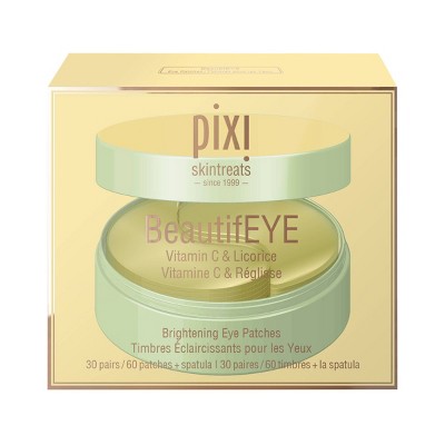 Pixi BeautifEYE Brightening Eye Patches with Vitamin C 60ct - New