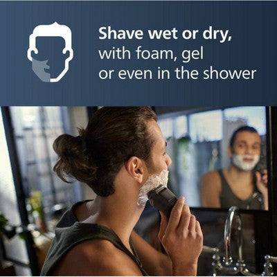 Philips Norelco Wet & Dry Men's Rechargeable Electric Shaver 2400 X3001/90 - Imperfect Box