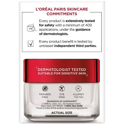 L'Oreal Paris Revitalift Anti-Wrinkle + Firming Day Cream SPF 25  1.7oz - Missing Box