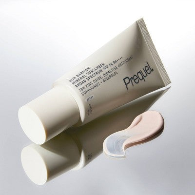 Prequel Mineral SPF 50 PA++++ Facial Treatment SPF 50 EXP 05-2026 1.7fl oz - Imperfect Box