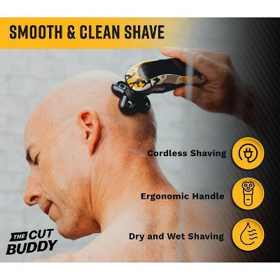 The Cut Buddy Bald Buddy Electric Cordless Head Shaver - Imperfect Box