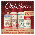 Old Spice Deodorant and Body Wash Holiday Far Far Away Gift Set 4pc - New