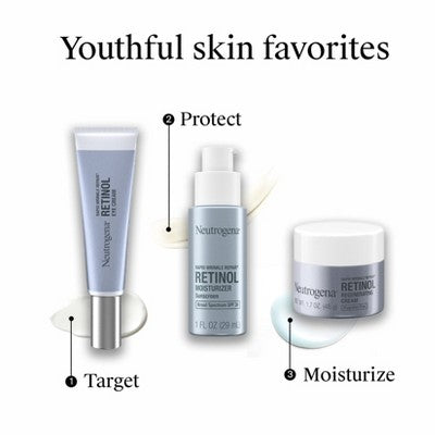 Neutrogena Rapid Wrinkle Repair Retinol Hyaluronic Acid SPF 30 1 fl oz - Missing Box