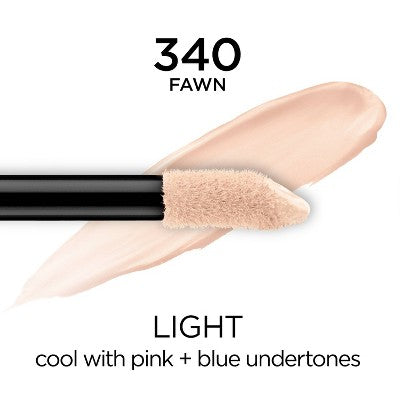 L'Oreal Paris Infallible Full Coverage, Waterproof Concealer 340 Fawn 0.33 fl oz - Imperfect Container