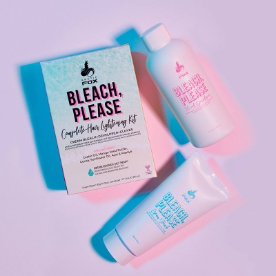 Arctic Fox Bleach Please Creme Hair Bleach & Developer Kit 9 fl oz - Missing Box