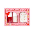 Olive & June Mini Mani Nail Polish Gift Set Gingerbread 3ct - Imperfect Box